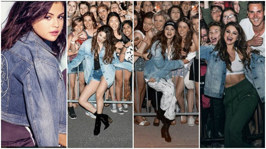 Denim Jackets with Selena Gomez