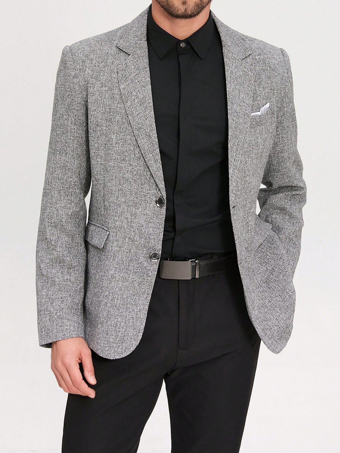 Single Breasted Commuter Business Suit Jacket Blazer
