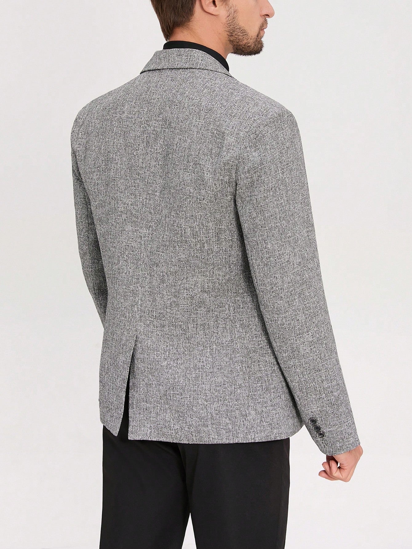 Single Breasted Commuter Business Suit Jacket Blazer