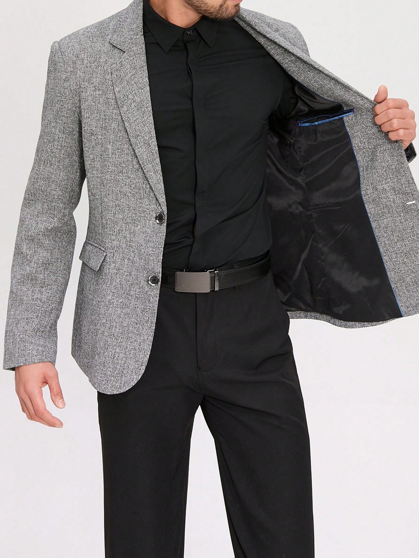 Single Breasted Commuter Business Suit Jacket Blazer