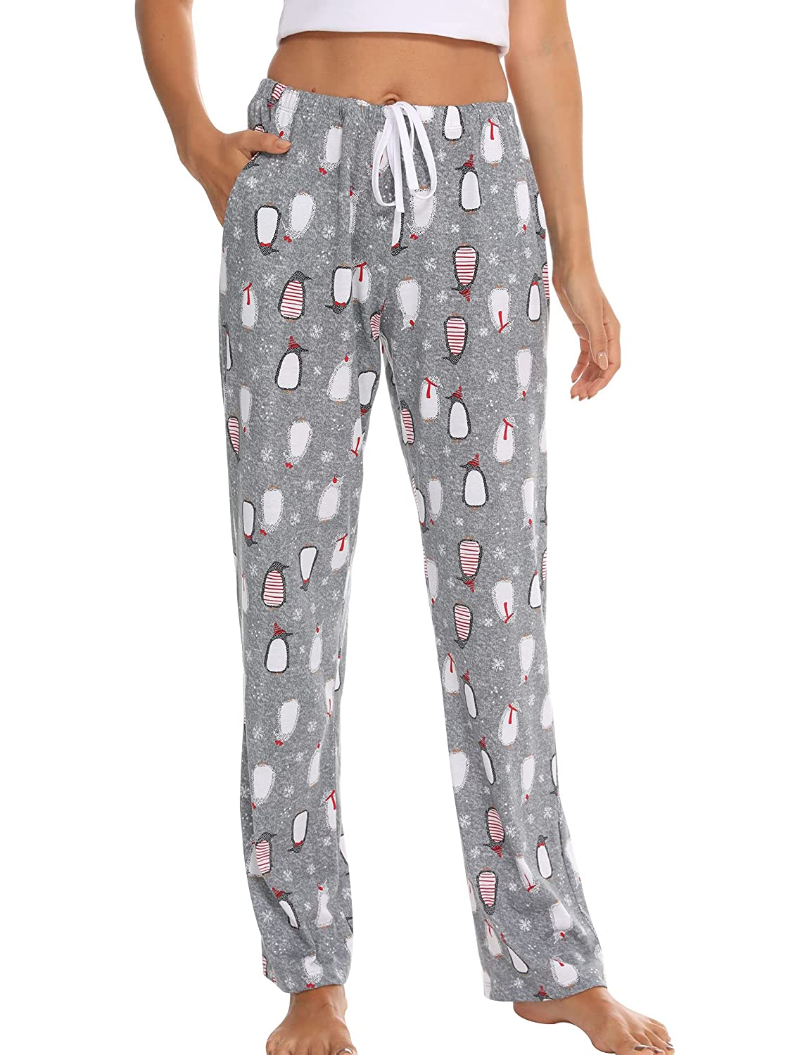 Tye Dye Print High Waist Drawstring Pants with Pockets Pyjama Sleepwear