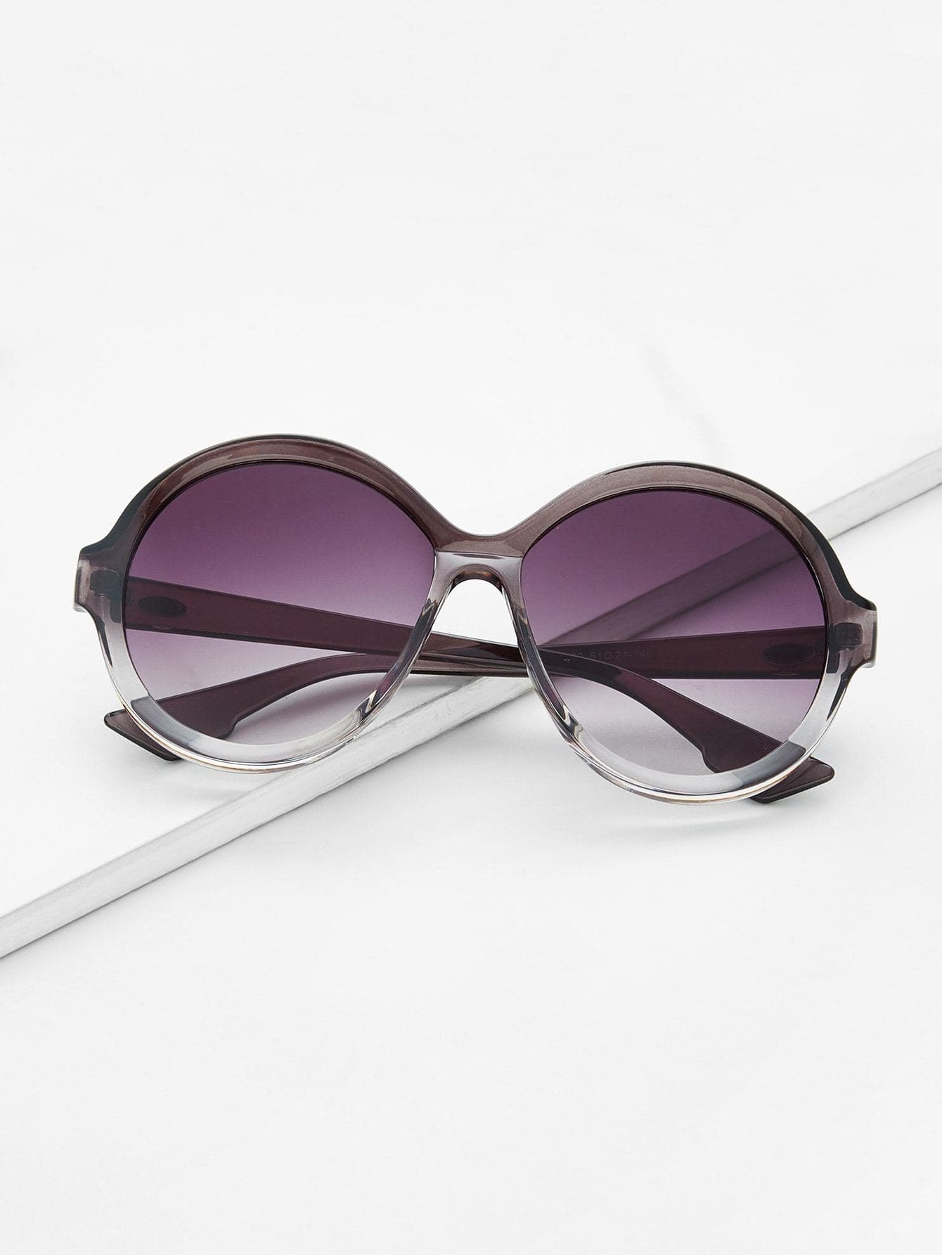 Round Mirror Lens Sunglasses
