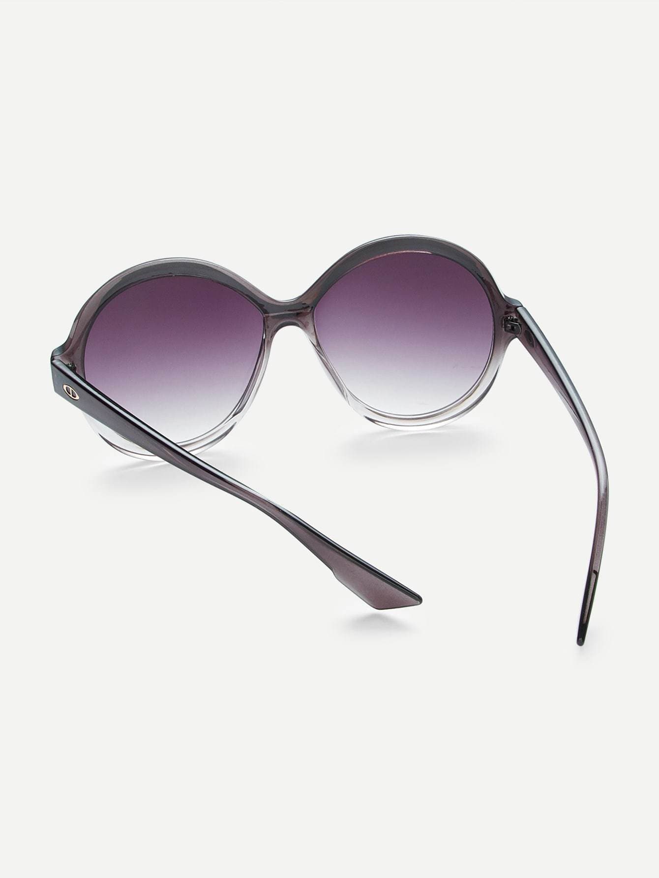 Round Mirror Lens Sunglasses