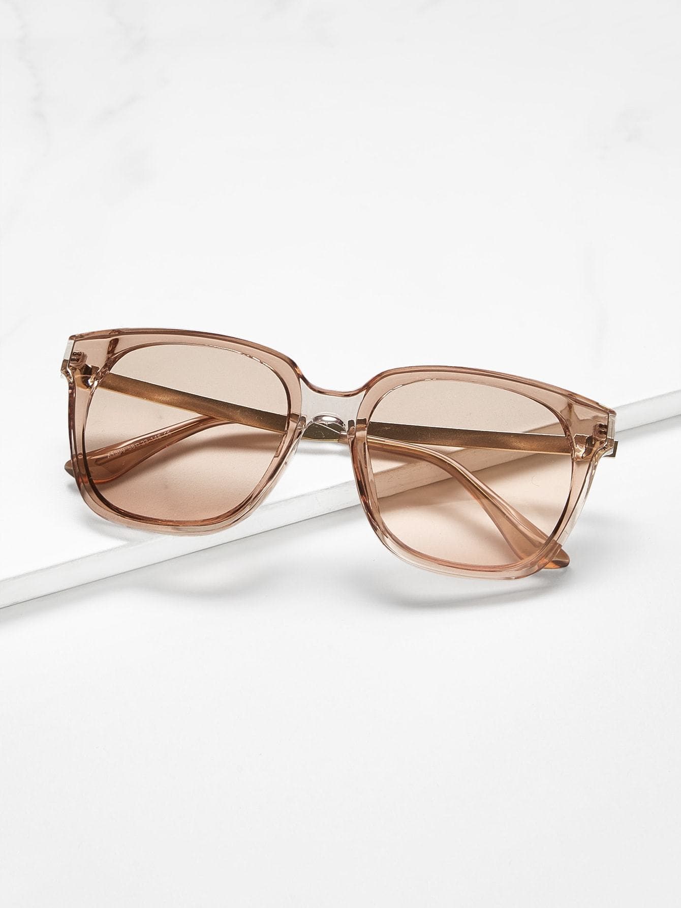 Tinted Brown Lens Sunglasses