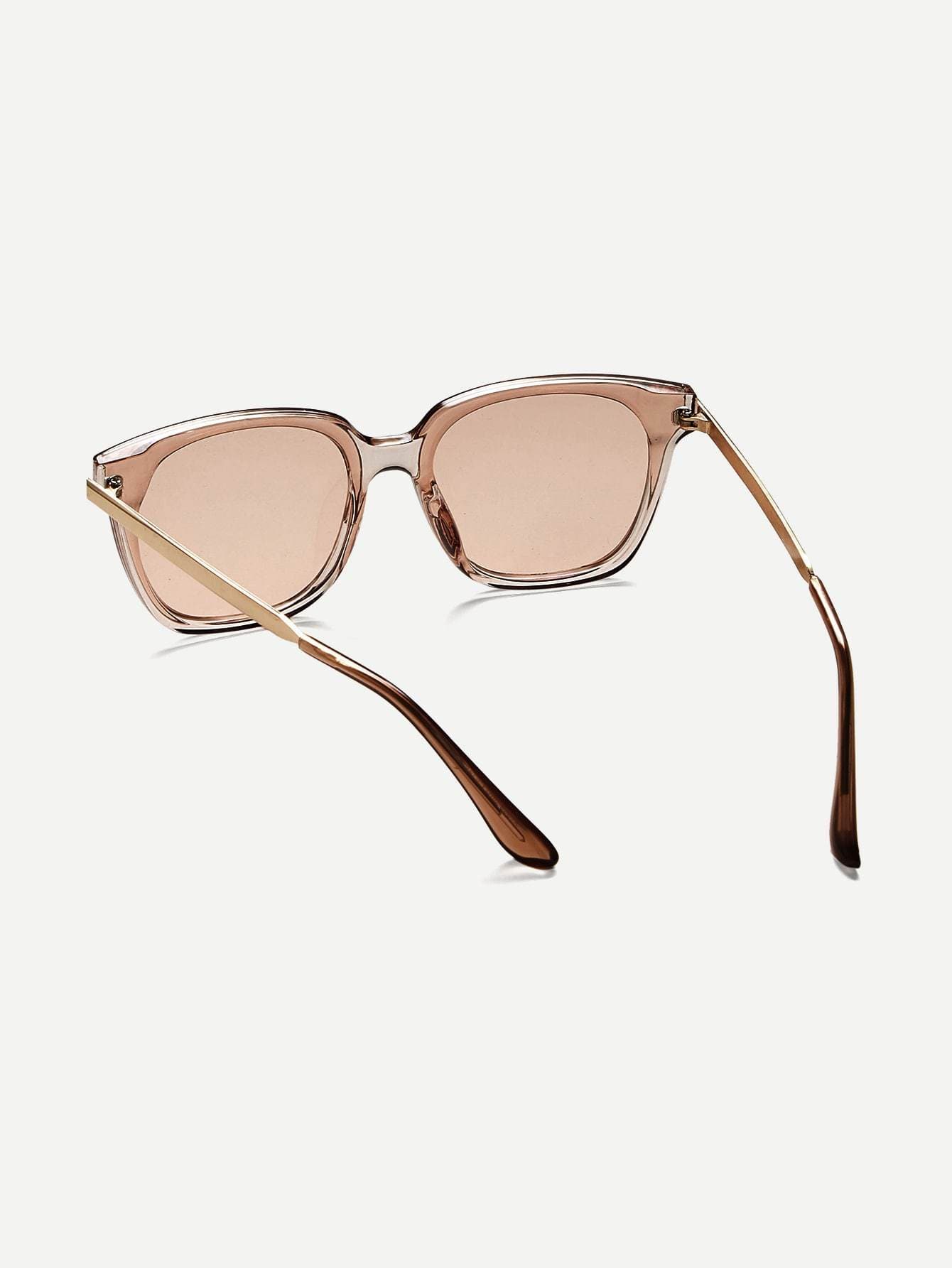 Tinted Brown Lens Sunglasses