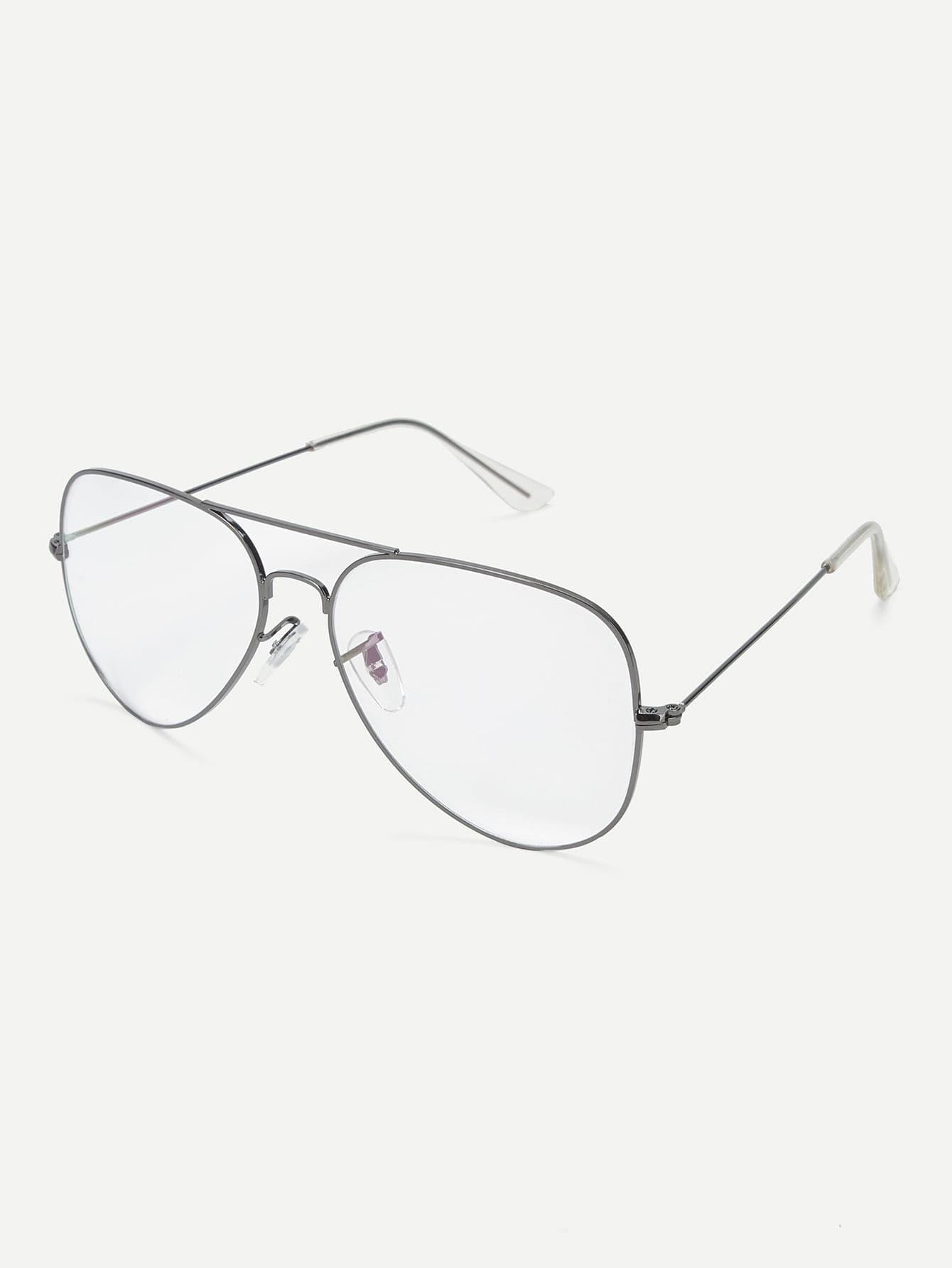 Double Bridge Aviator Glasses