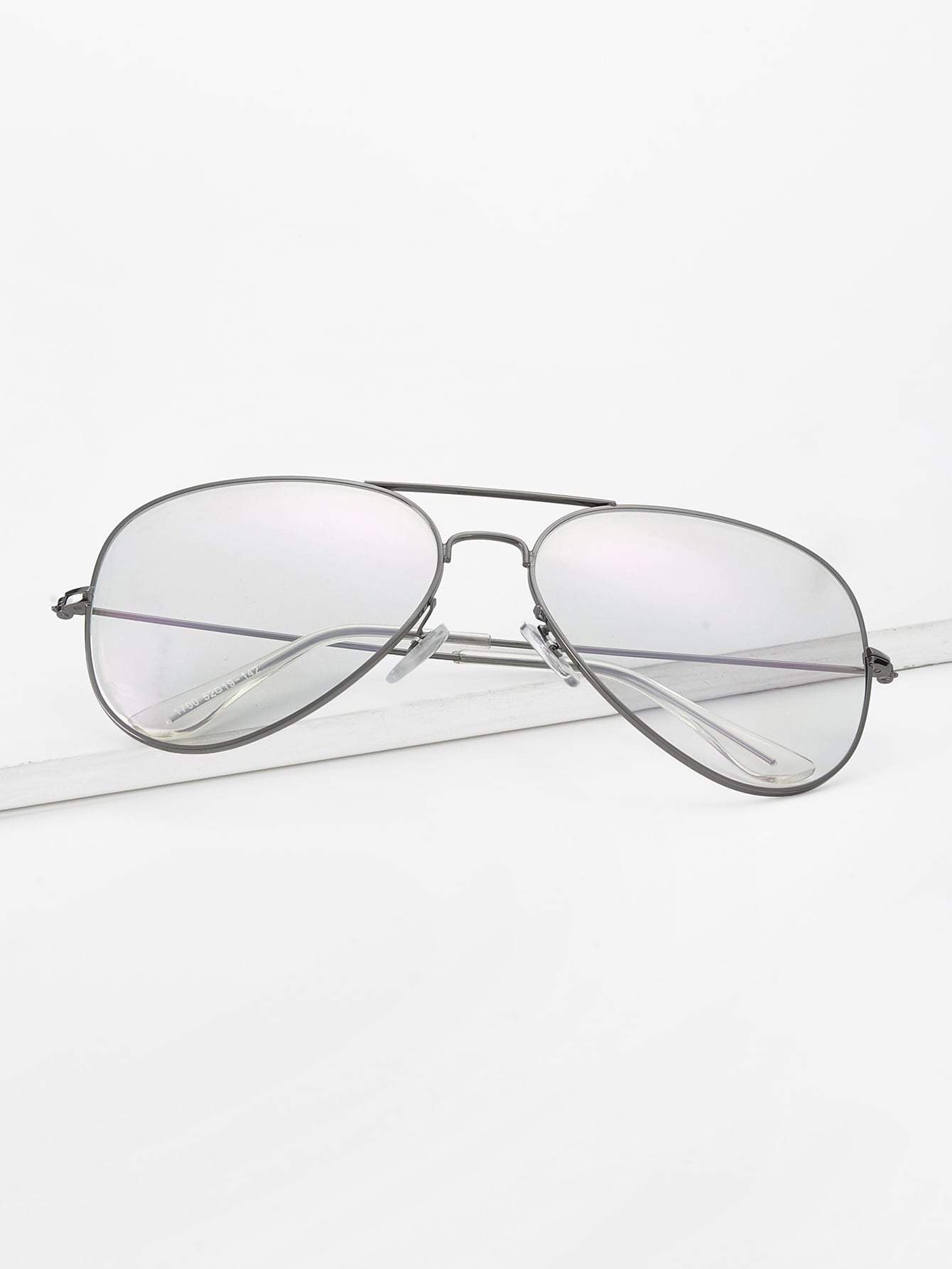 Double Bridge Aviator Glasses