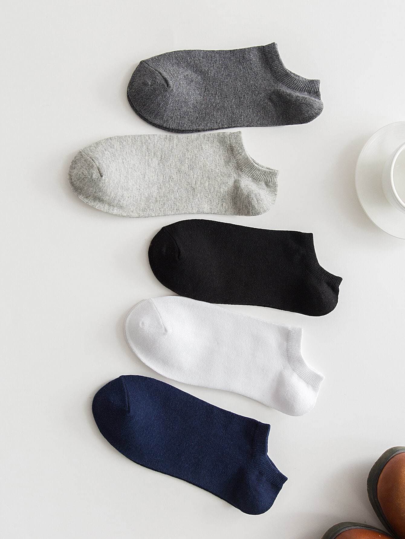 Plain Socks 5pairs
