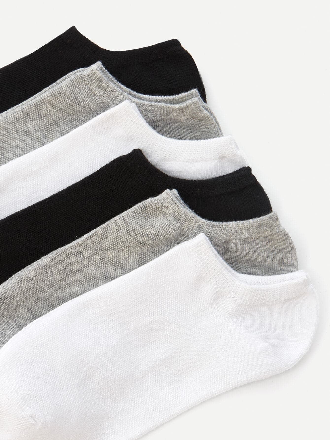 Plain Ankle Sock 6pairs