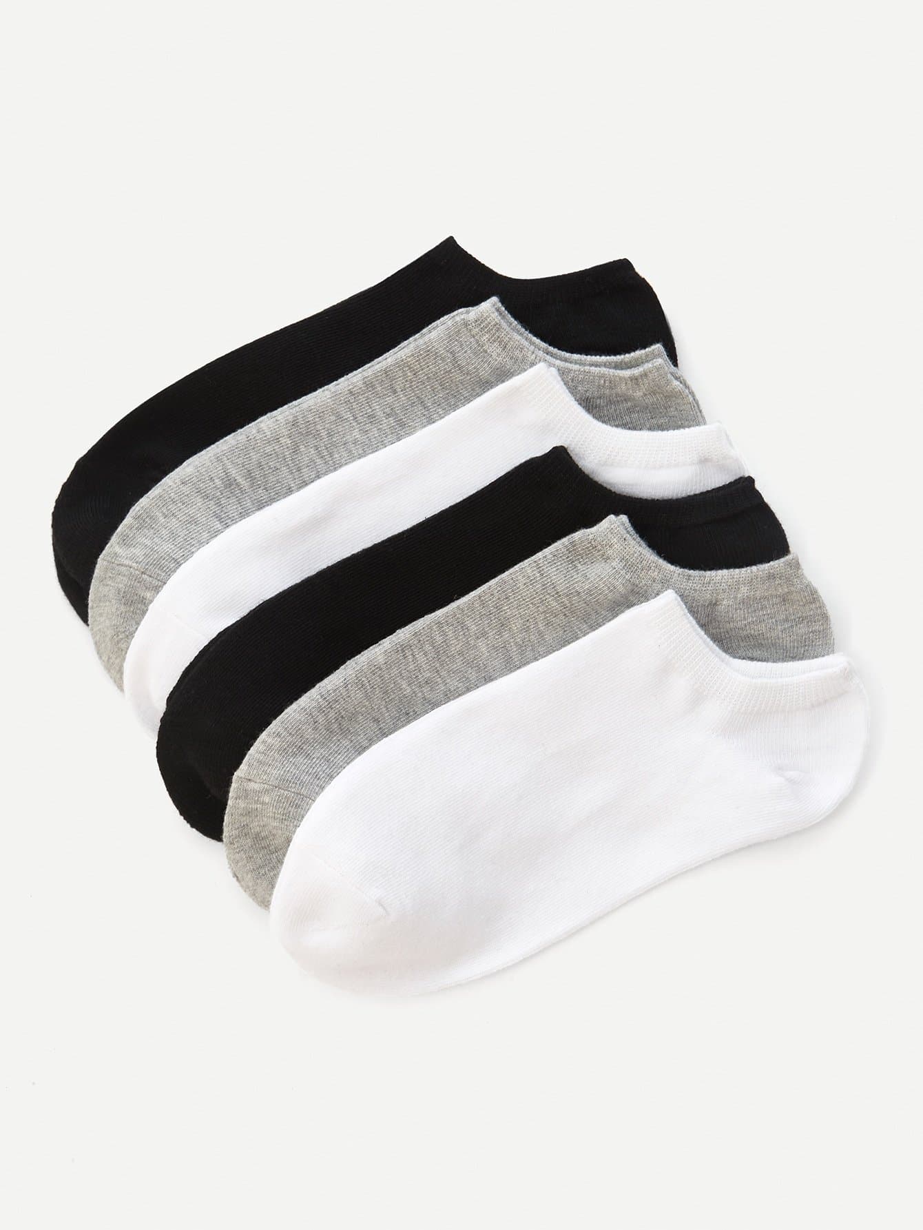 Plain Ankle Sock 6pairs