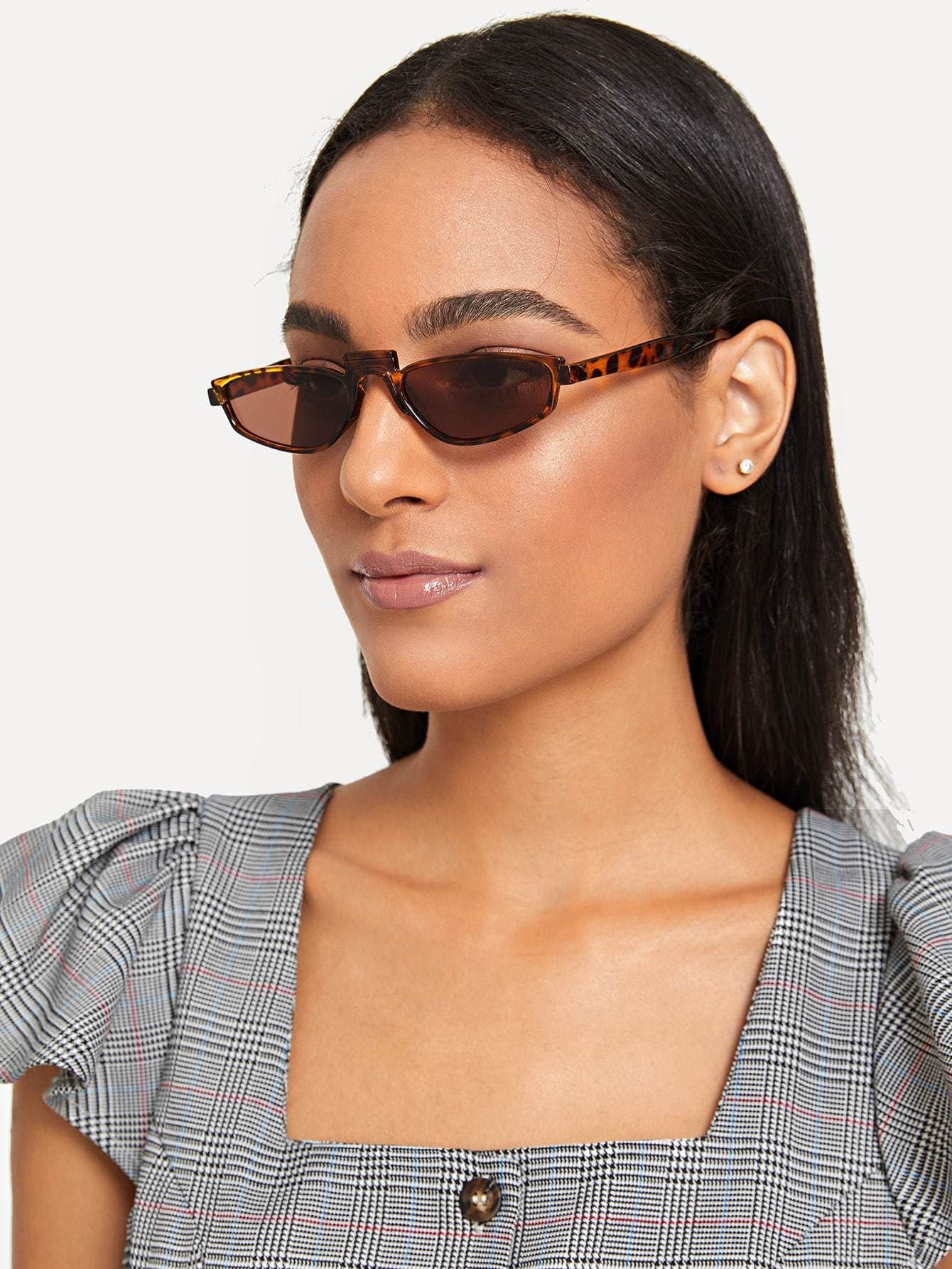 Leopard Frame Sunglasses