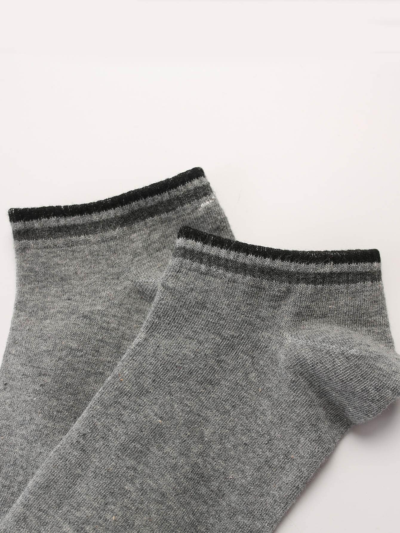 Cotton Striped Socks 5pairs