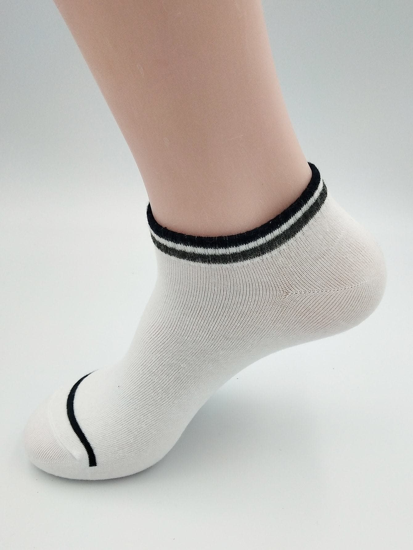 Cotton Striped Socks 5pairs
