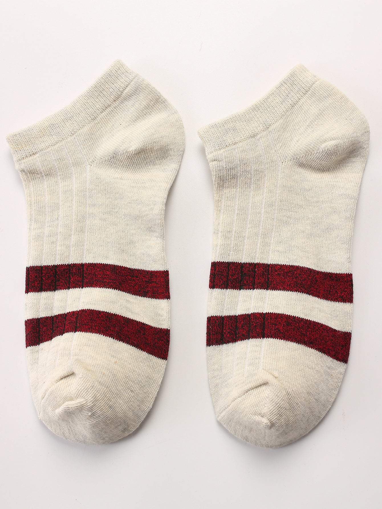 Cotton Striped Socks 5pairs