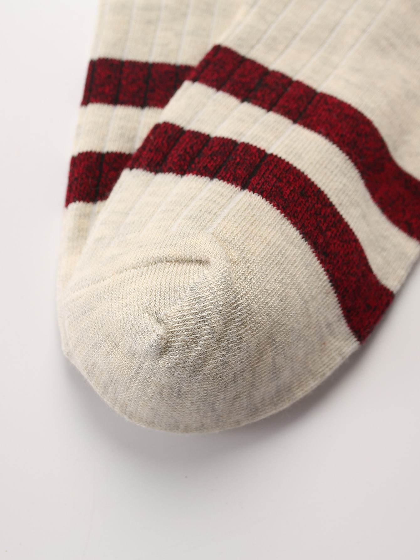 Cotton Striped Socks 5pairs