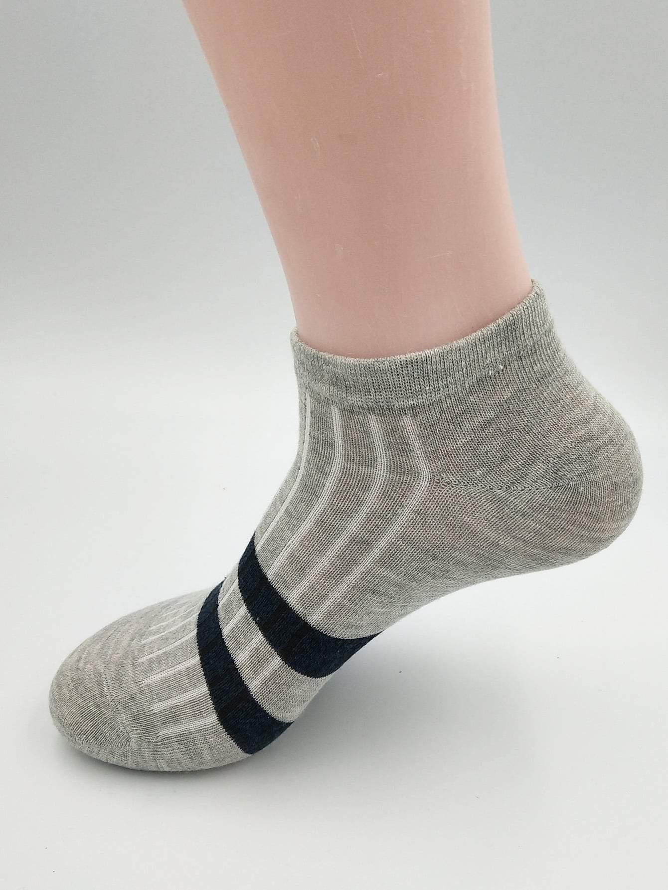 Cotton Striped Socks 5pairs