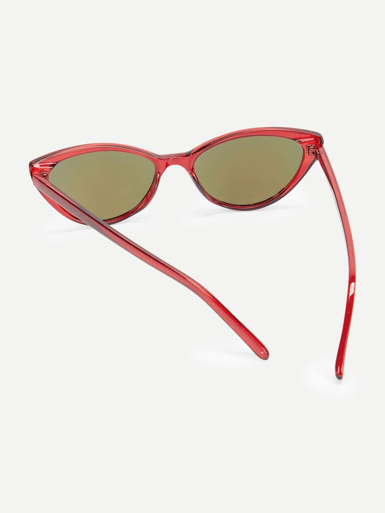 Red Cat Eye Sunglasses