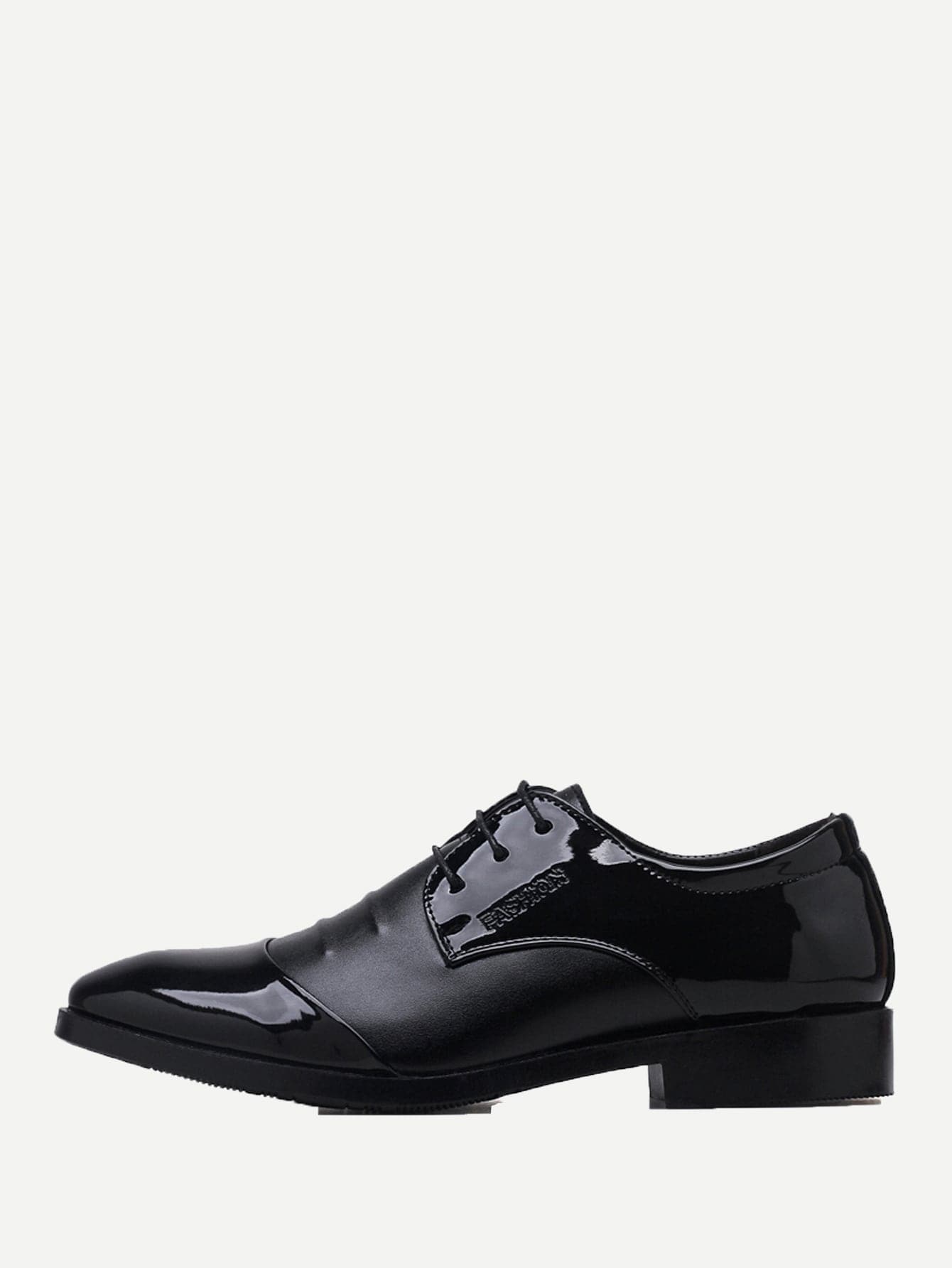 Black Lace Up Low Top Oxfords