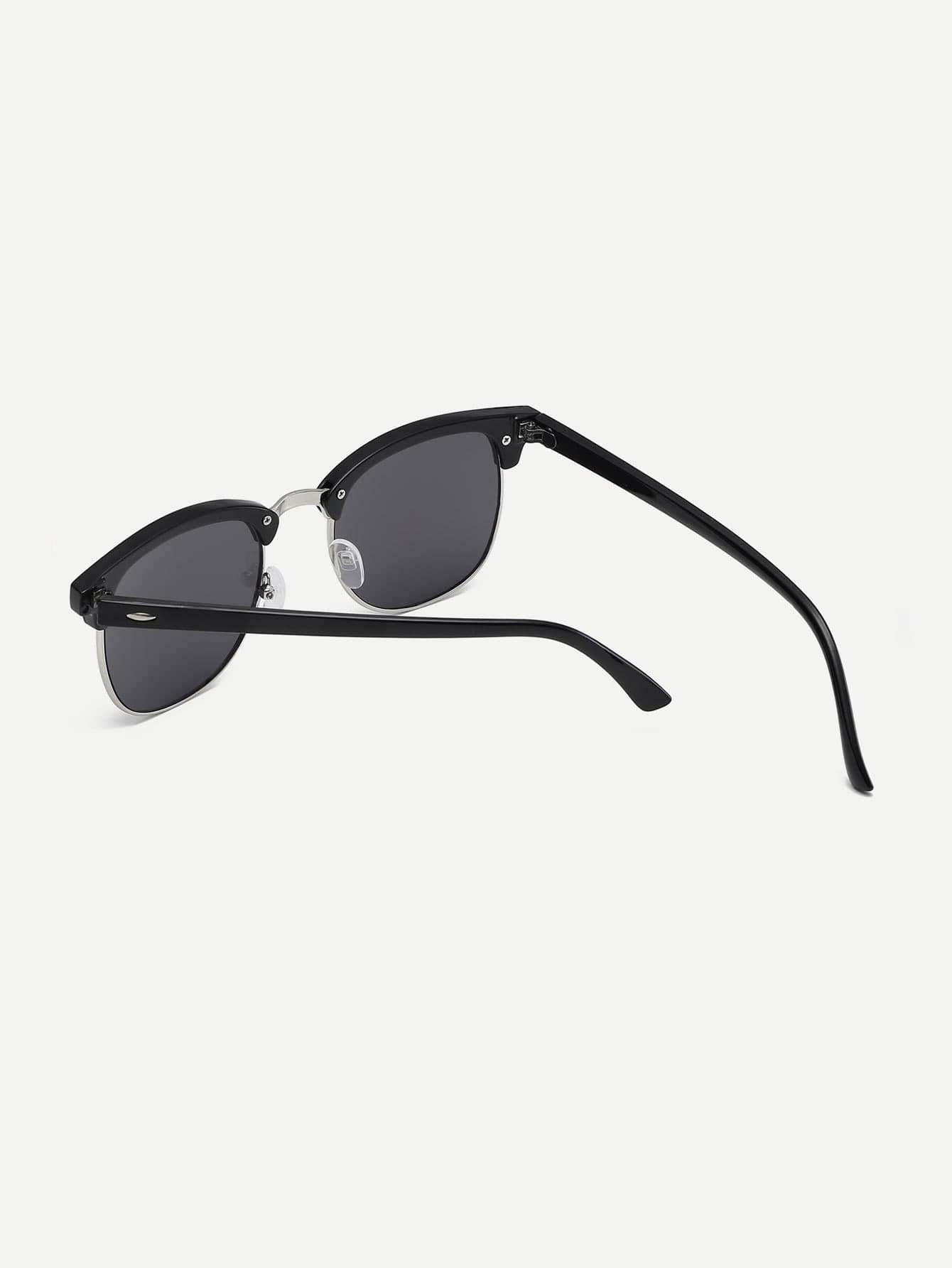 Men Tinted Lens Sunglasses