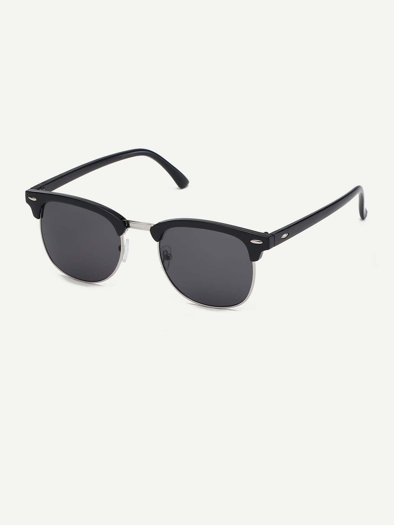 Men Tinted Lens Sunglasses