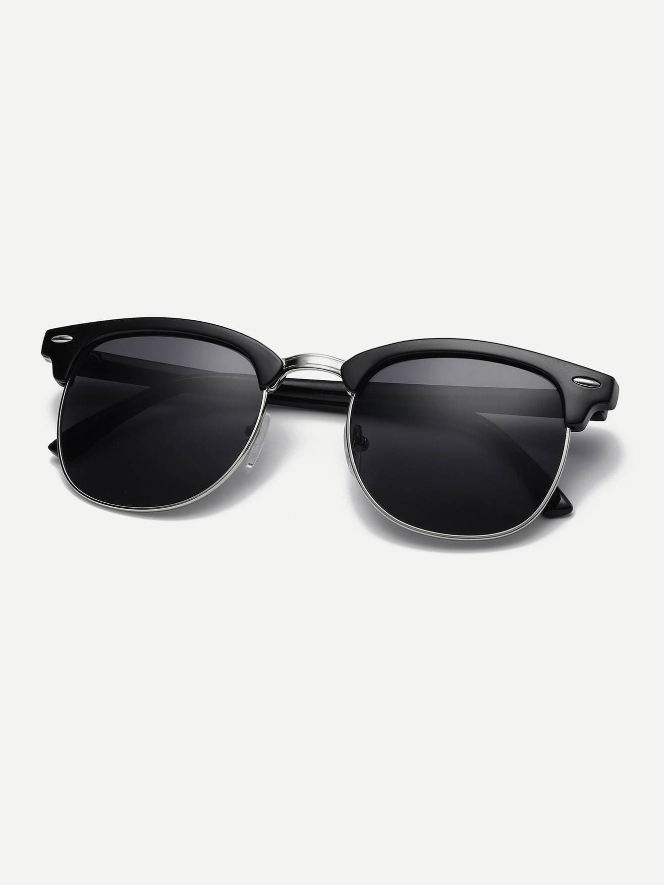 Men Tinted Lens Sunglasses