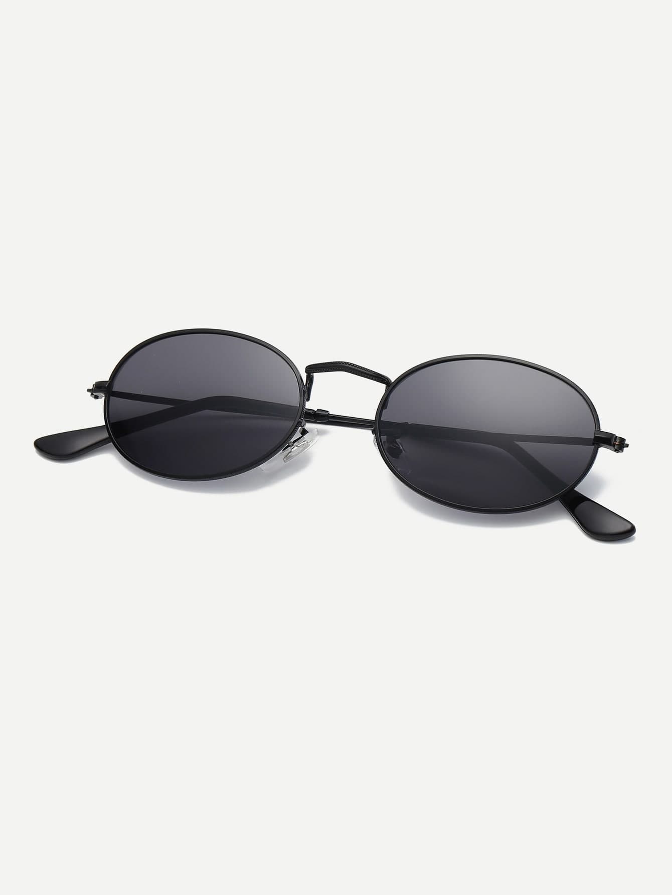 Oval Lens Sunglasses