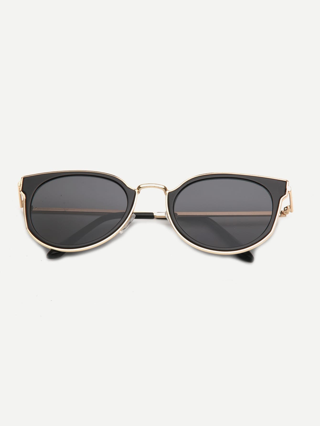 Black Double Frame Sunglasses
