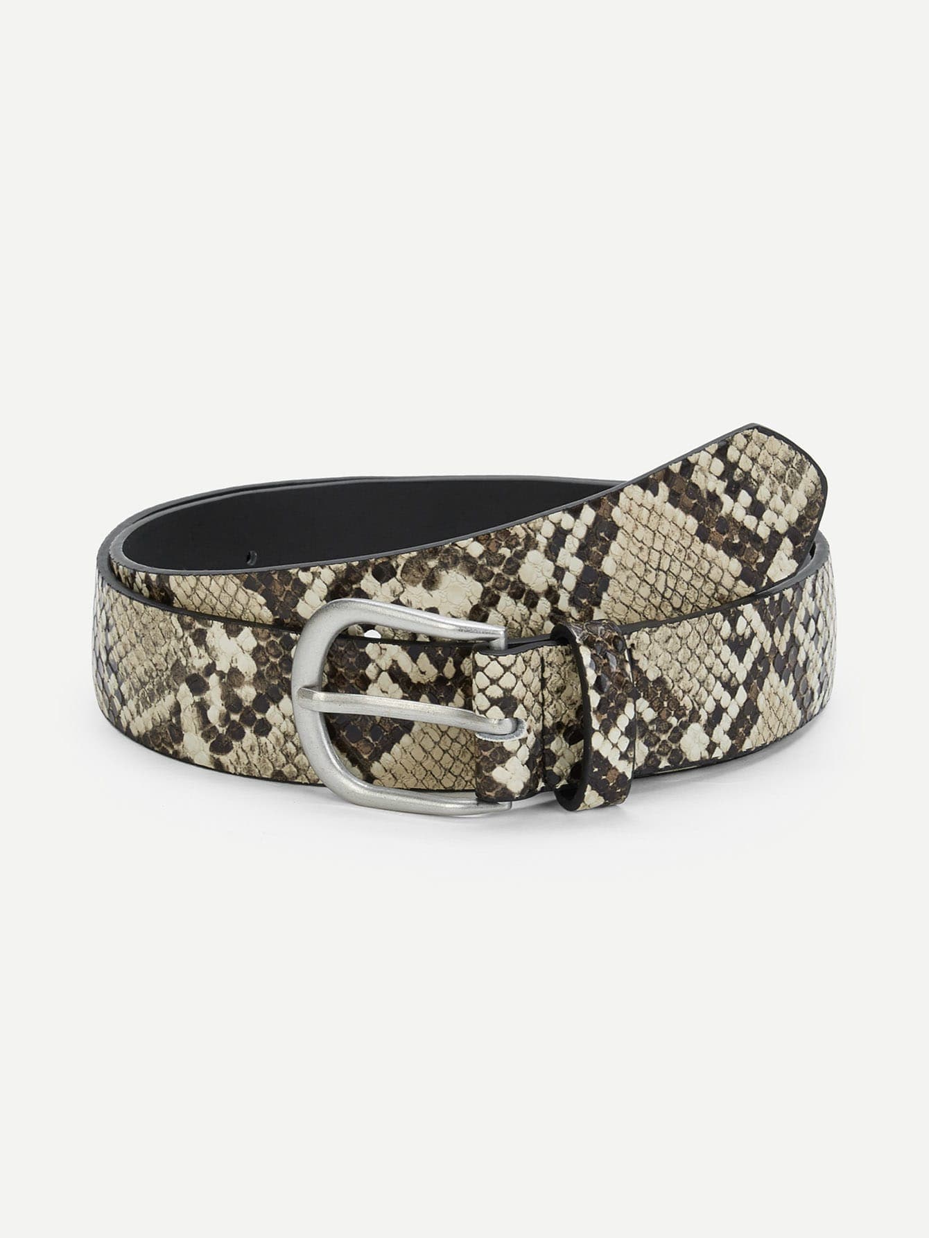 Snakeskin Pattern Belt