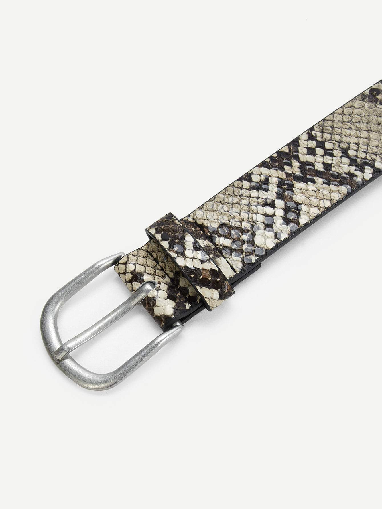 Snakeskin Pattern Belt
