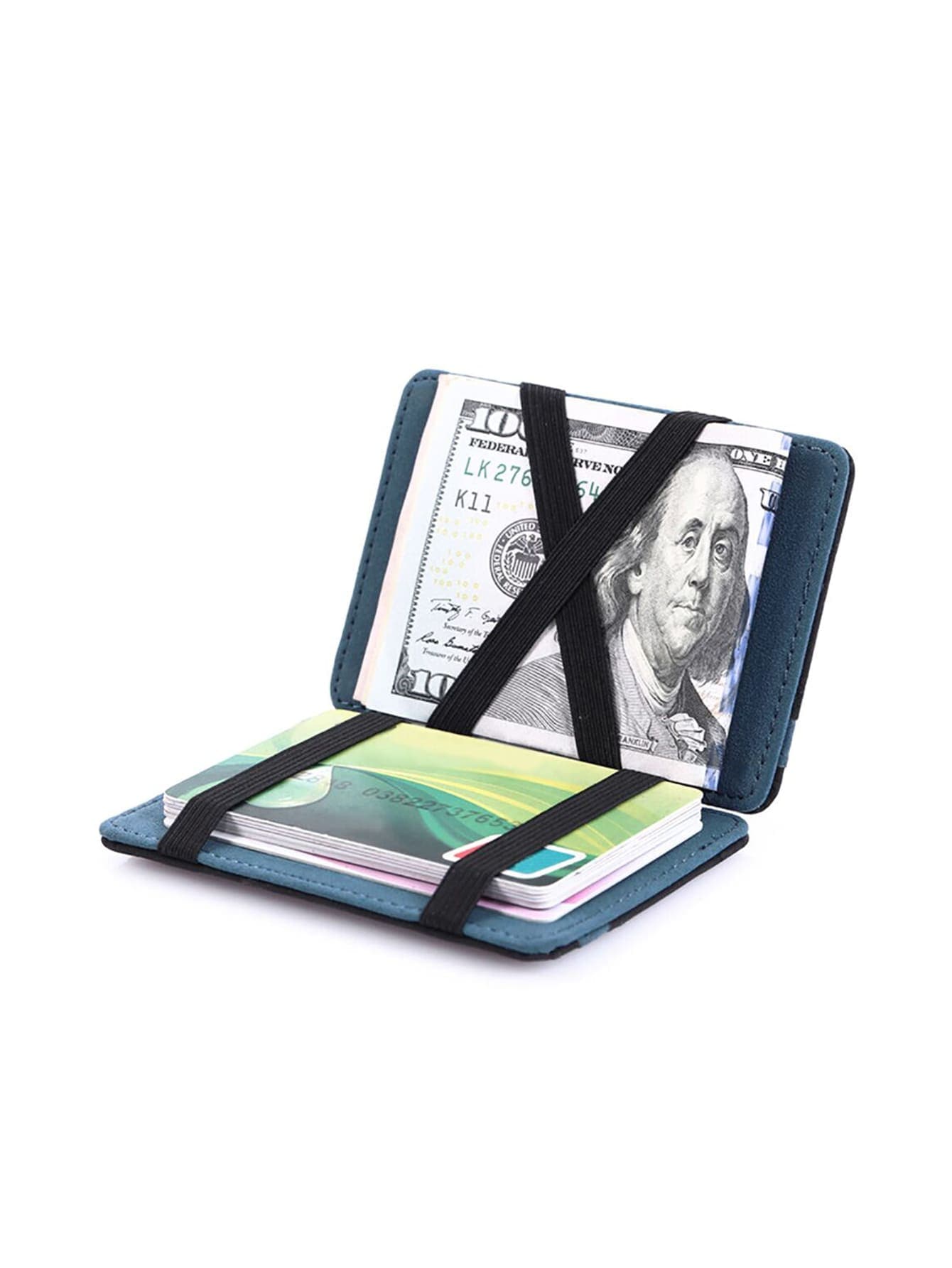 PU Leather Black Card Holder