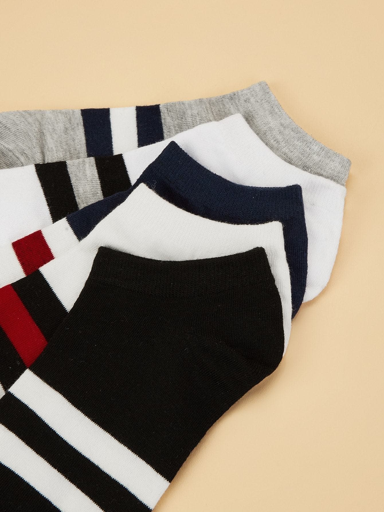 Striped Socks 5pairs