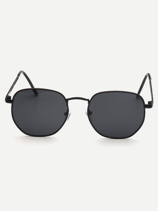 Black Boho Metal Frame Sunglasses
