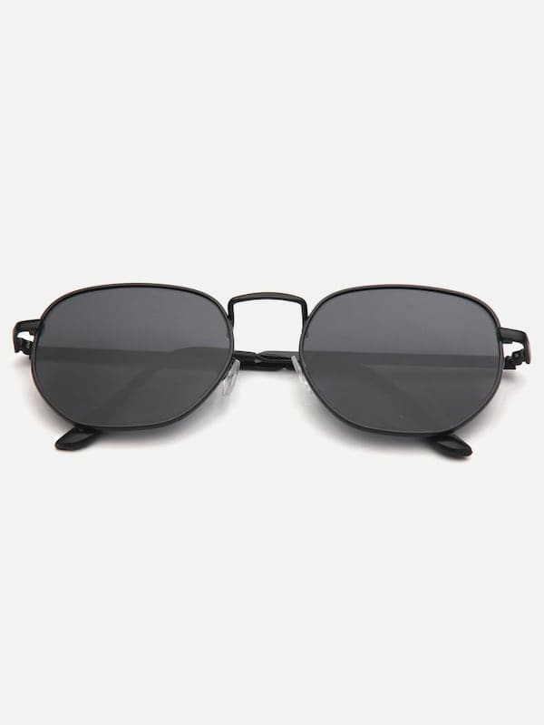 Black Boho Metal Frame Sunglasses