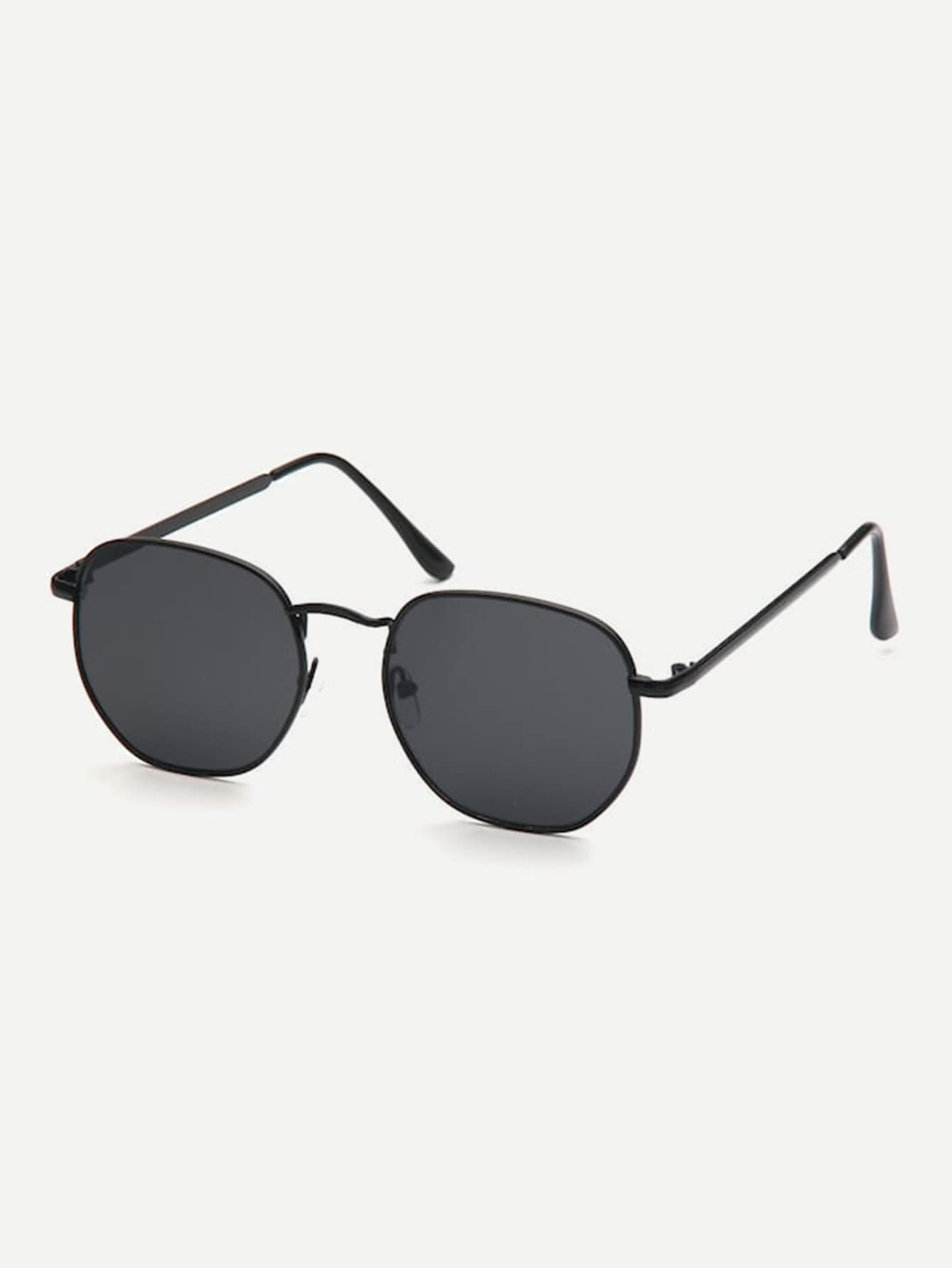 Black Boho Metal Frame Sunglasses