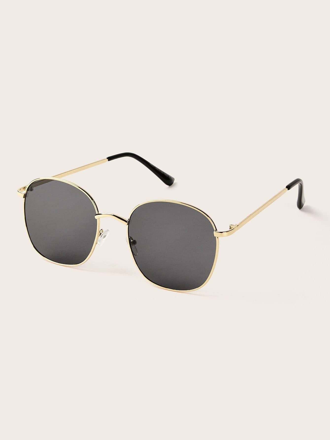 Black Metal Frame Sunglasses