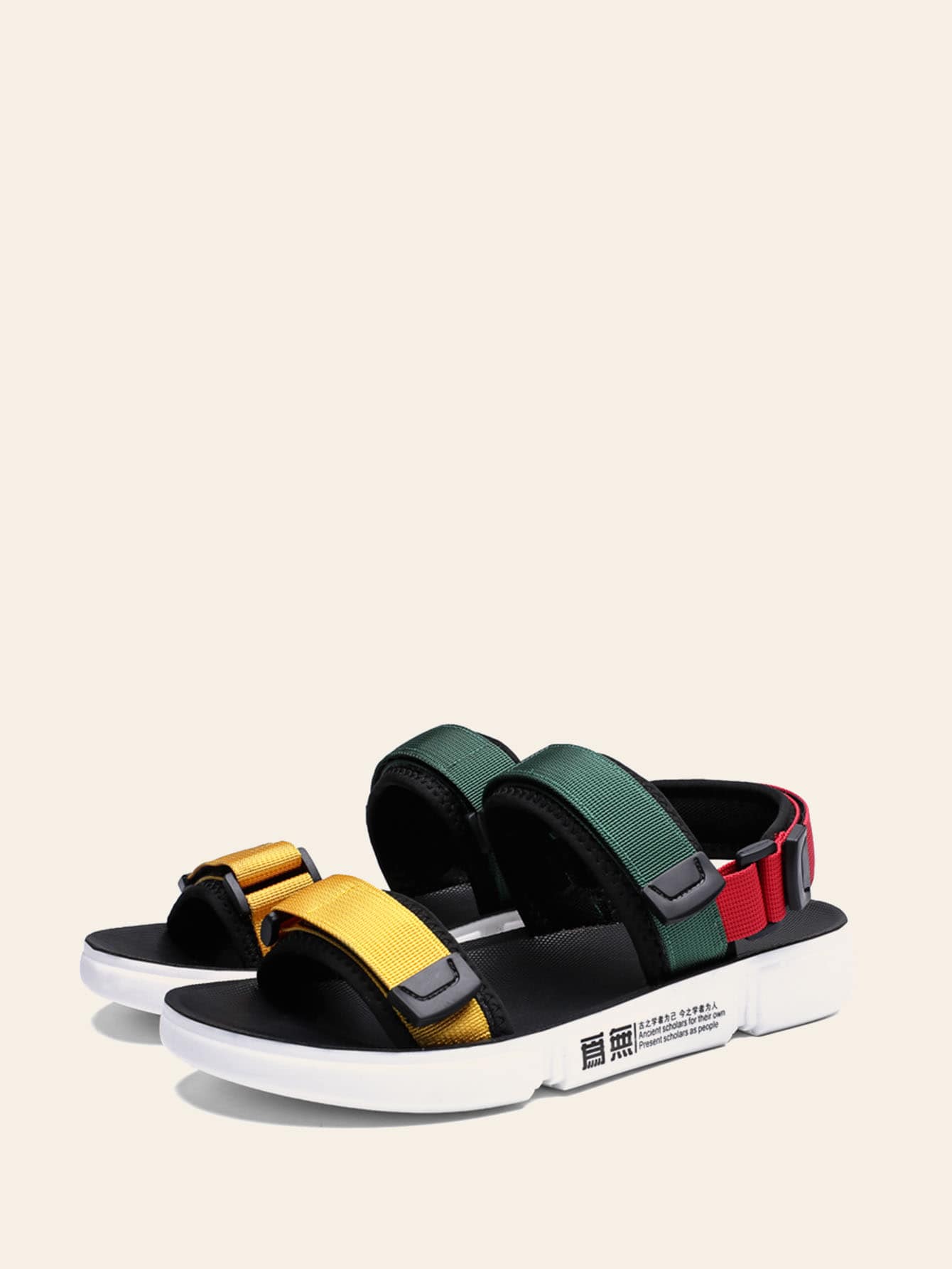 Two Part Open Toe Sandals