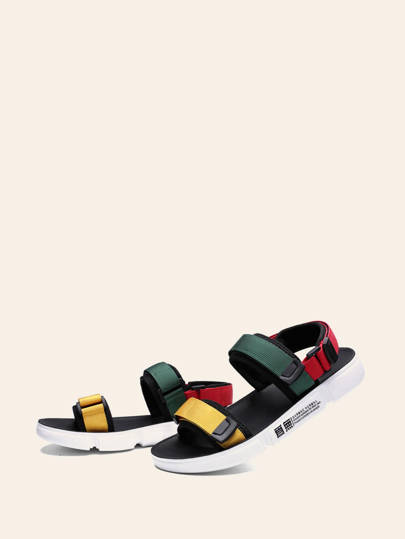 Two Part Open Toe Sandals