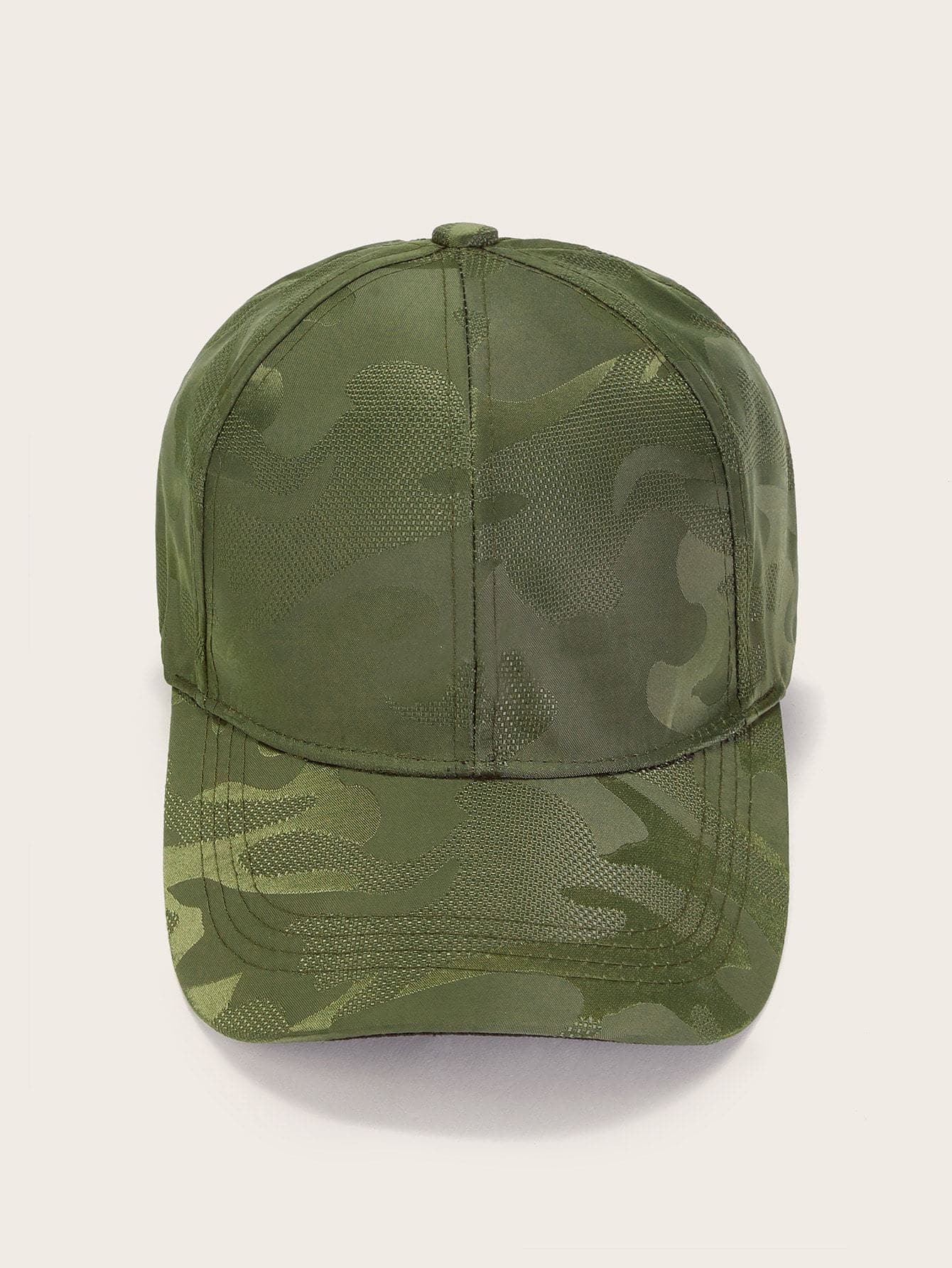 Army Green Camouflage Pattern Baseball Cap