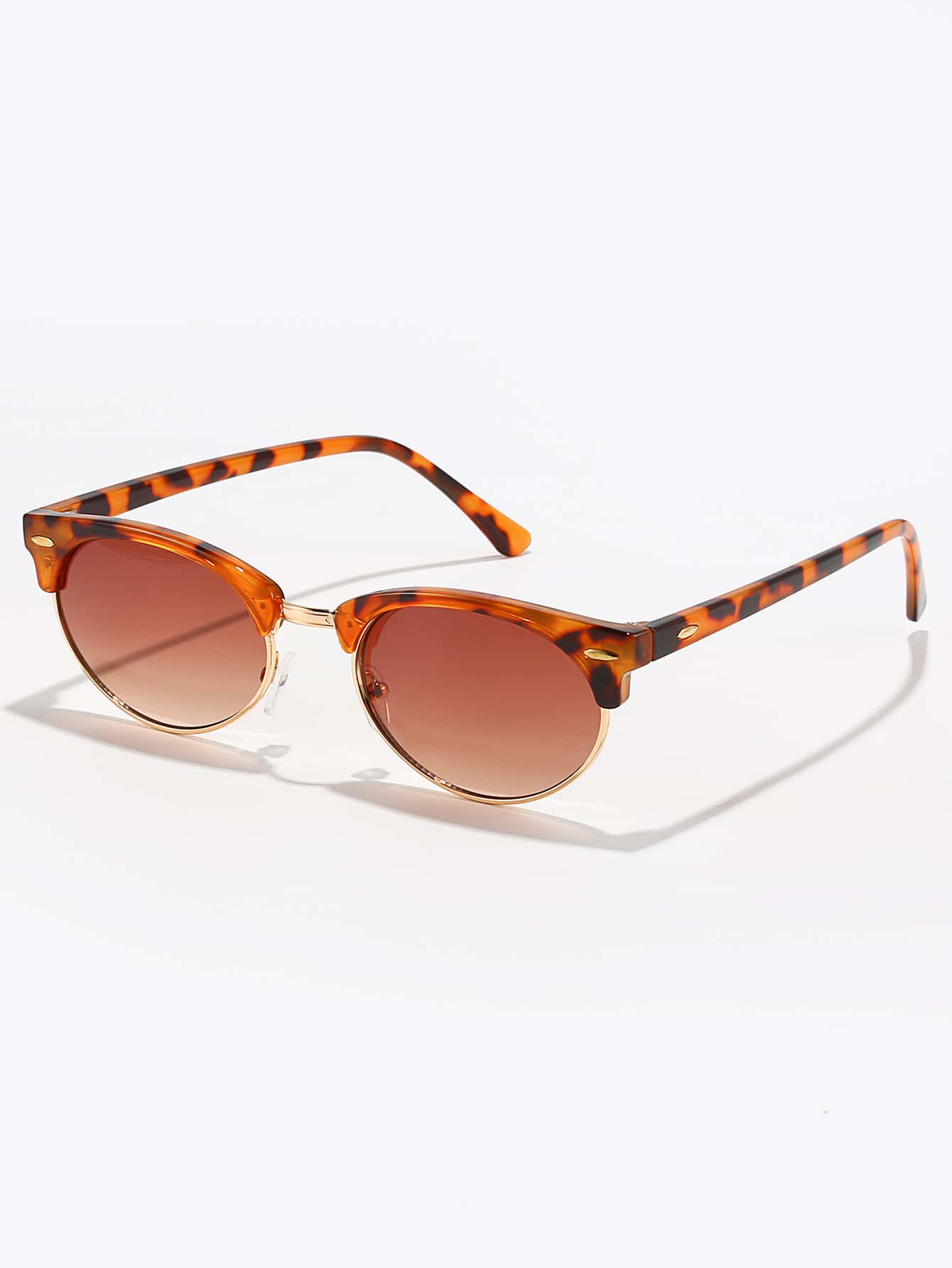 Brown Tortoiseshell Frame UV Protected Sunglasses