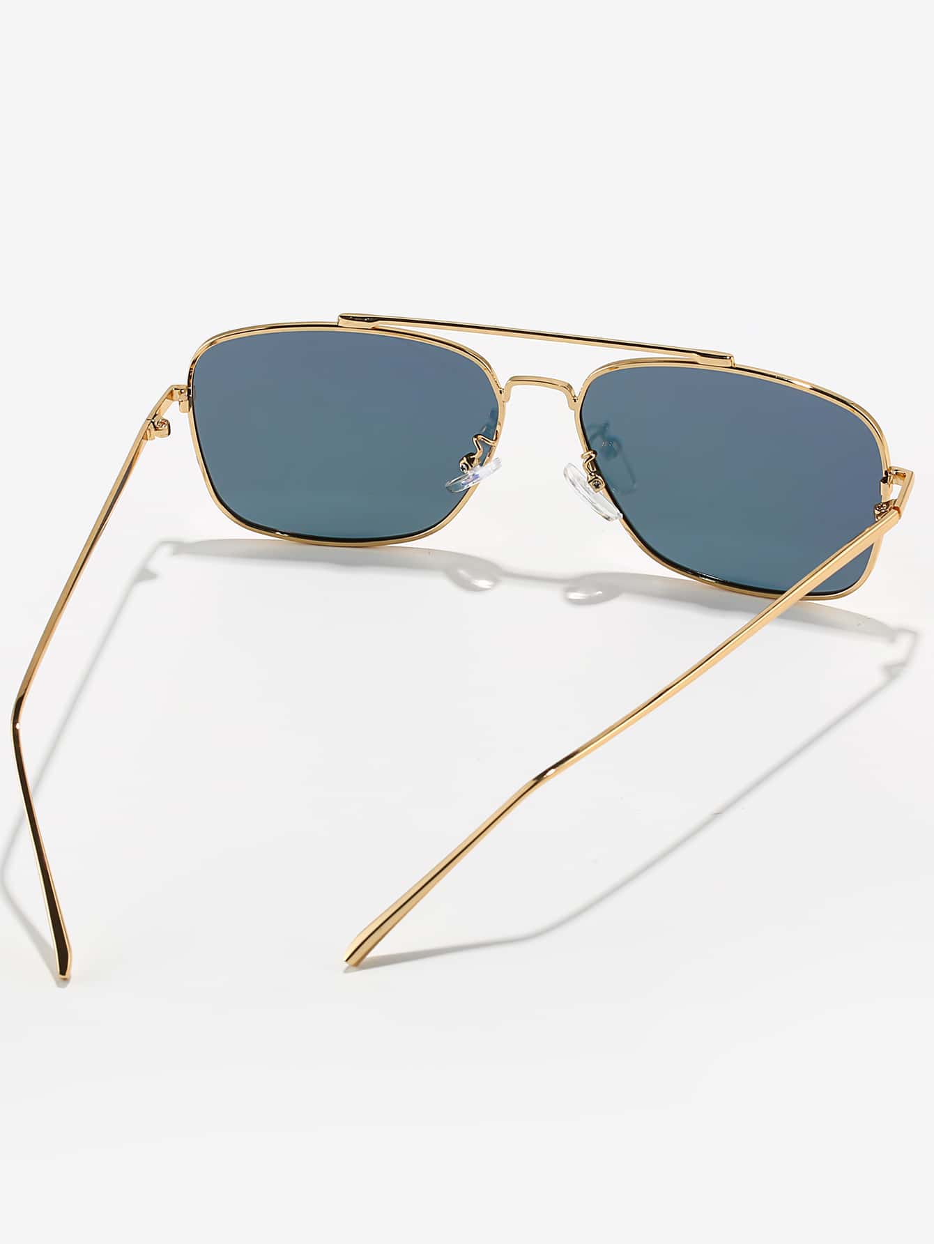 Gold Metal Frame Polarized UV Protected Sunglasses