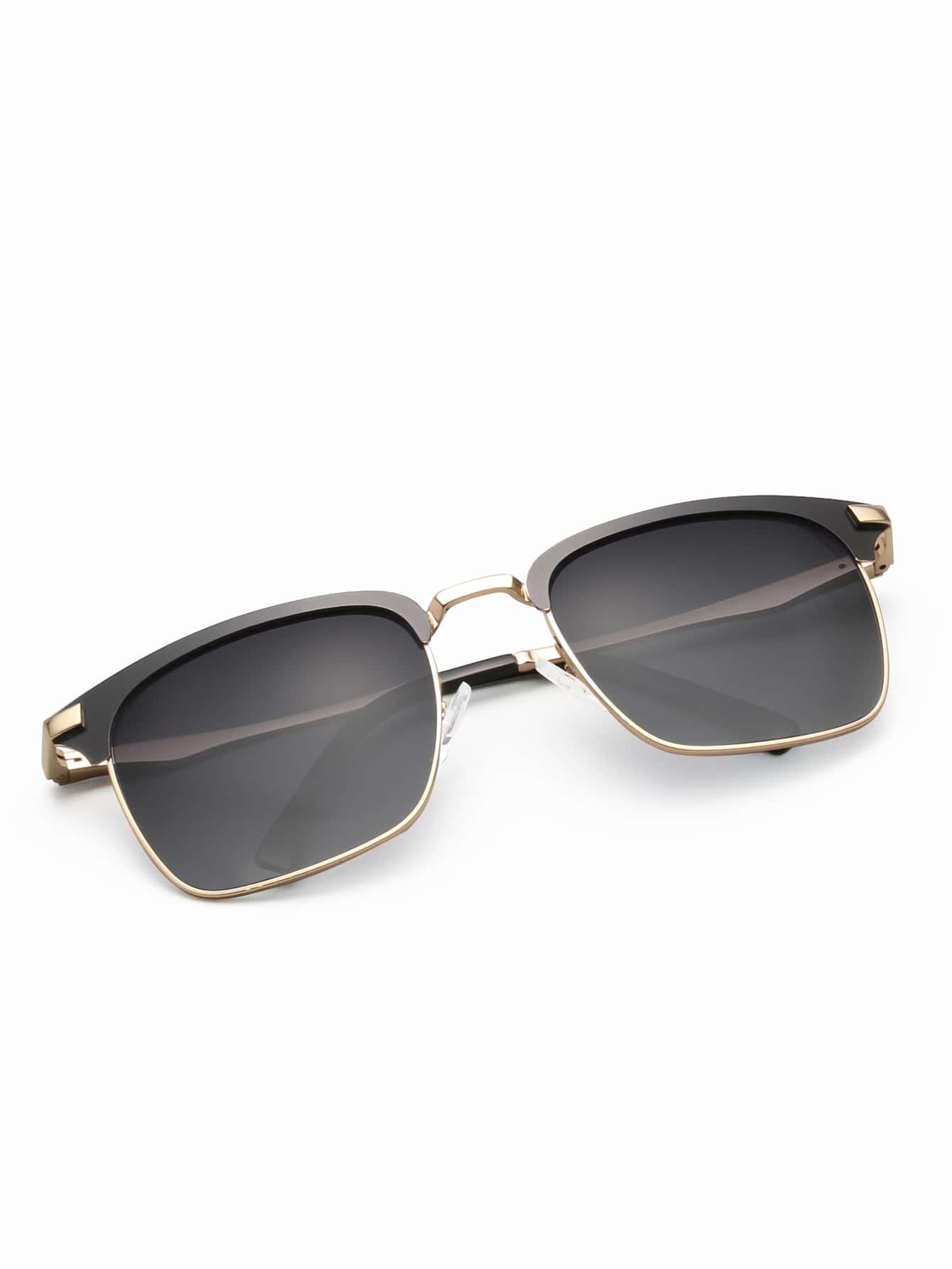 Metal Frame UV Protected Sunglasses