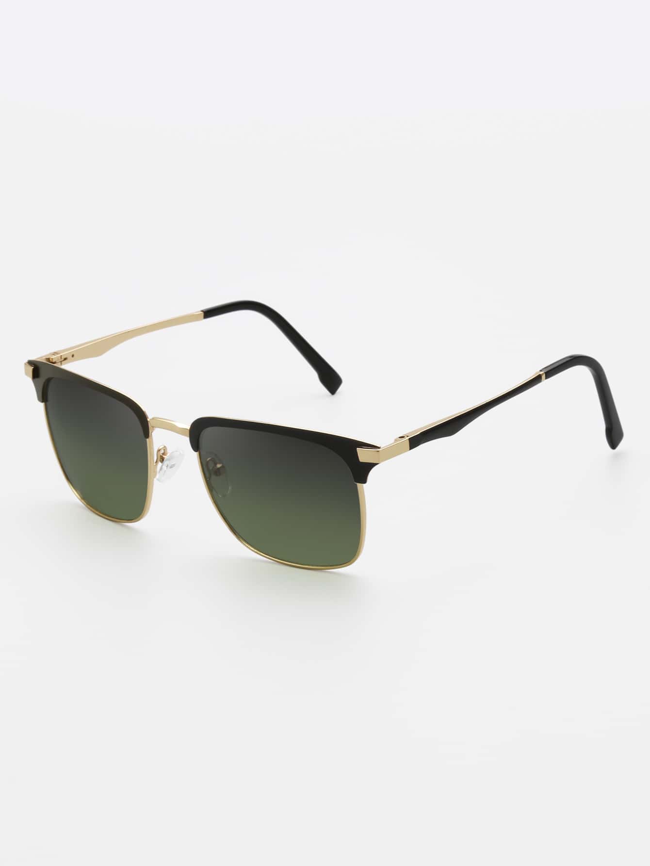 Metal Frame UV Protected Sunglasses