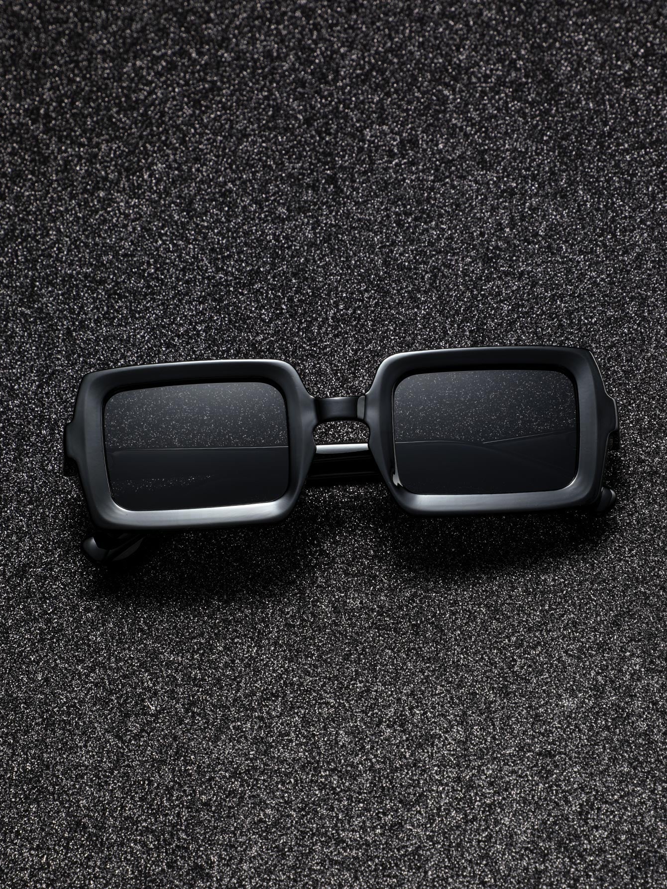 Black Square Frame Sunglasses