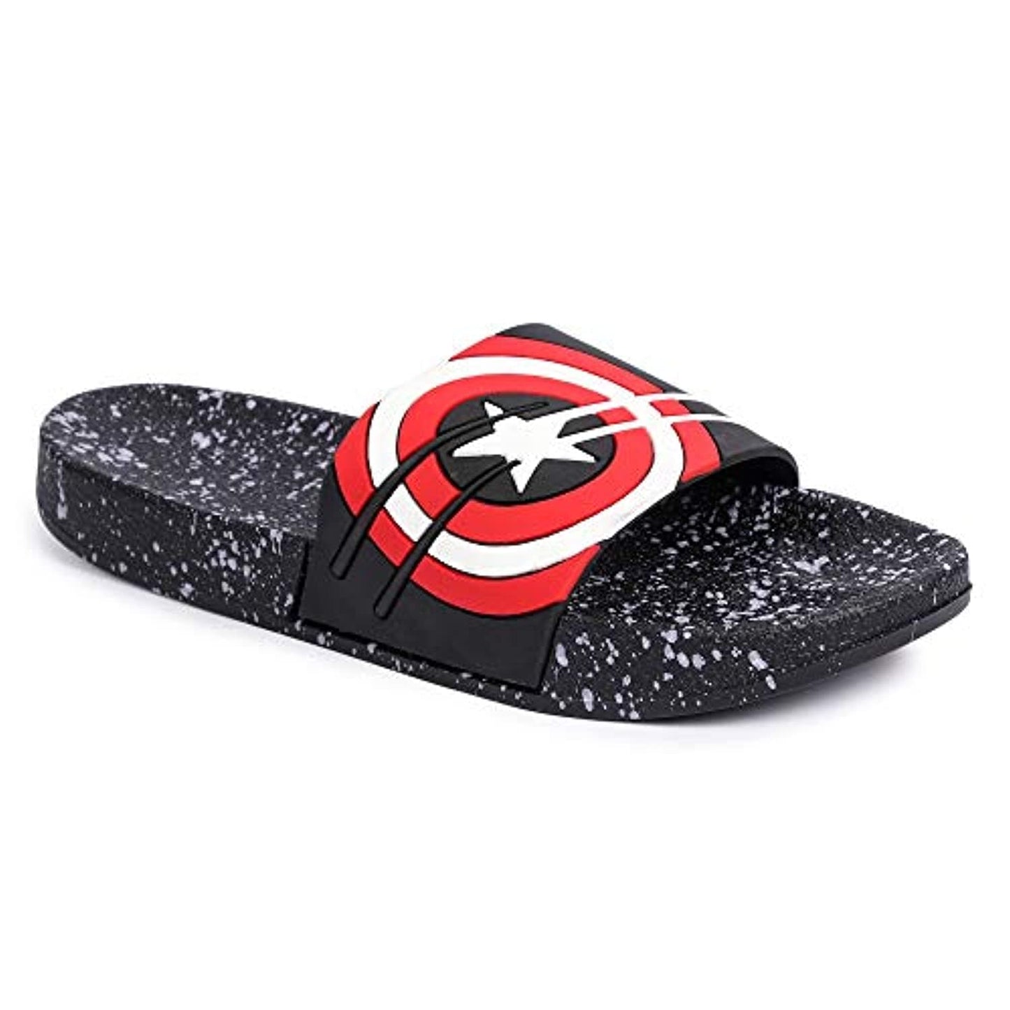 Captain America Star Dotted Flip Flop