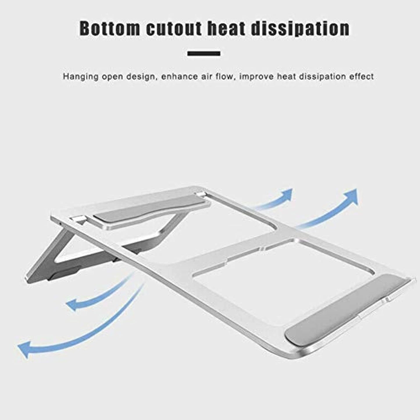 Laptop Stand Lightweight Portable Mini Laptop PC Tablet Holder Anti-Slip Design Mounting Bracket