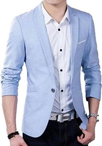 Sky blue casual discount blazer