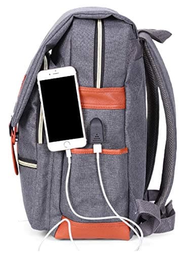 Laptop Bag Tablet Travel Backpack Fits Upto 15.6 inch Laptop Lightweight Versatile with USB Charging Port