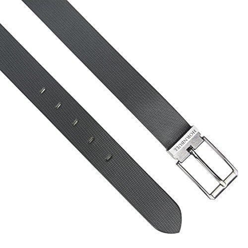 Combo of Leather Black Wallet and Belt