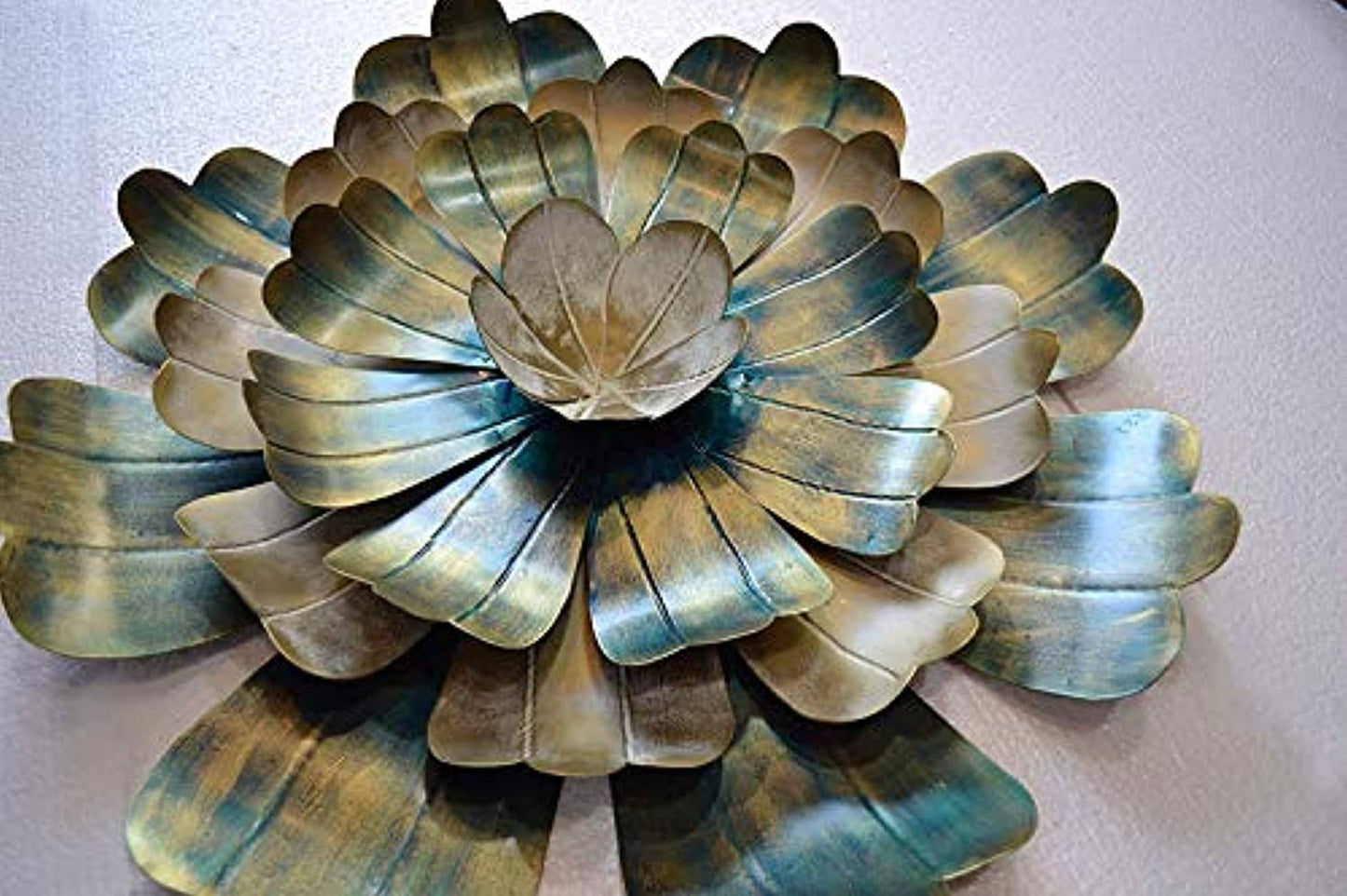 India Metal Decorative Wall Hanging (Multicolour 23 X 23 Inch)