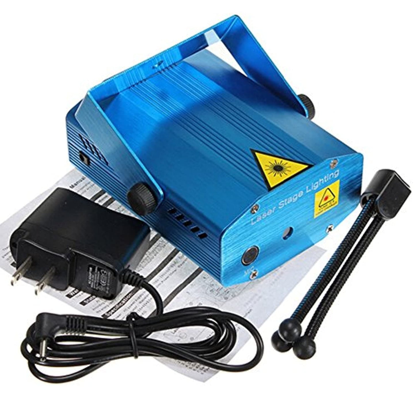 Mini Laser Projector Stage Lighting Sound Activated Laser Light for Home Party.